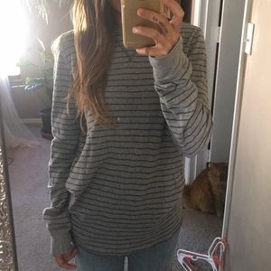 Boyfriends soft striped hollister thermal